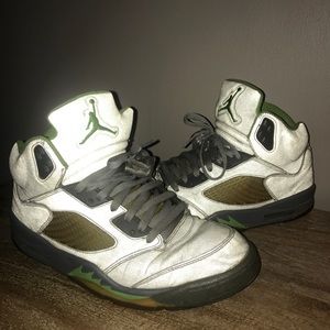 JORDAN RETRO V FIVE 3m reflective silver green